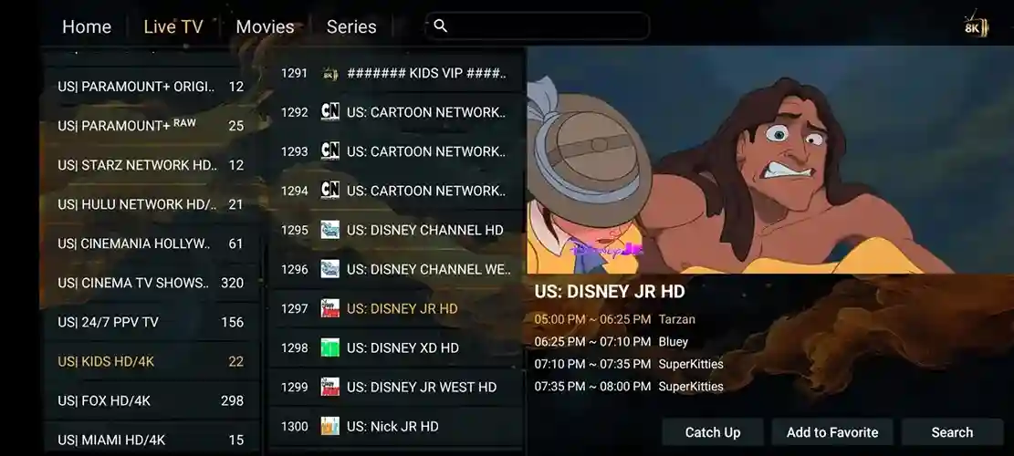 Preview 2 - Nex OTT IPTV Premium IPTV Subscription