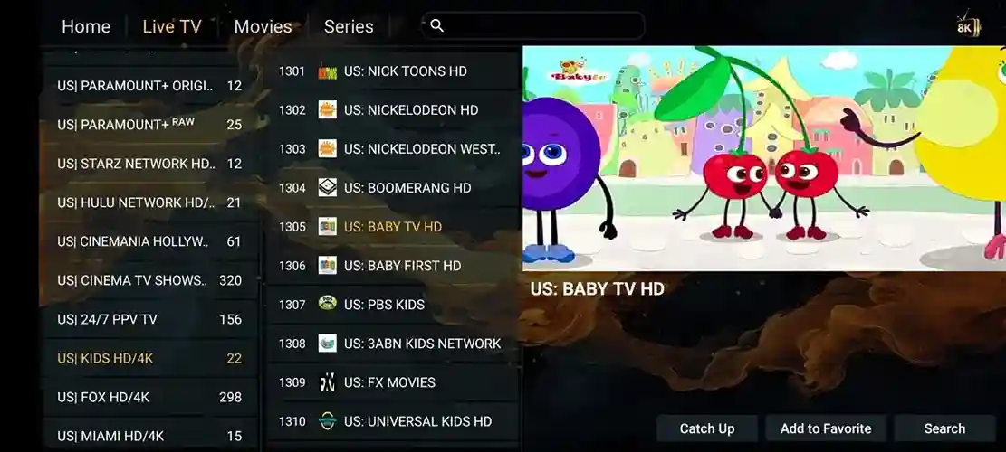 Preview 3 - Nex OTT IPTV Premium IPTV Subscription