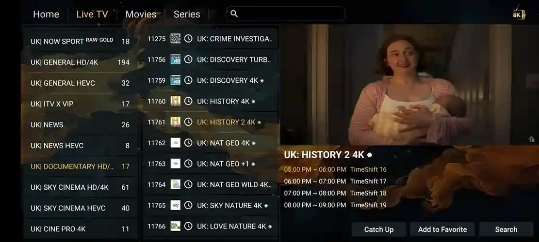 Preview 6 - Nex OTT IPTV Premium IPTV Subscription